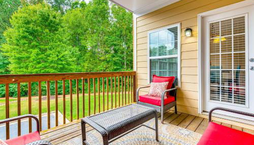 3 Mi to Avalon Townhome with Balcony in Alpharetta! - Foto 2