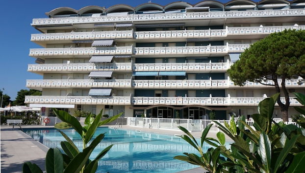 Facciata della struttura