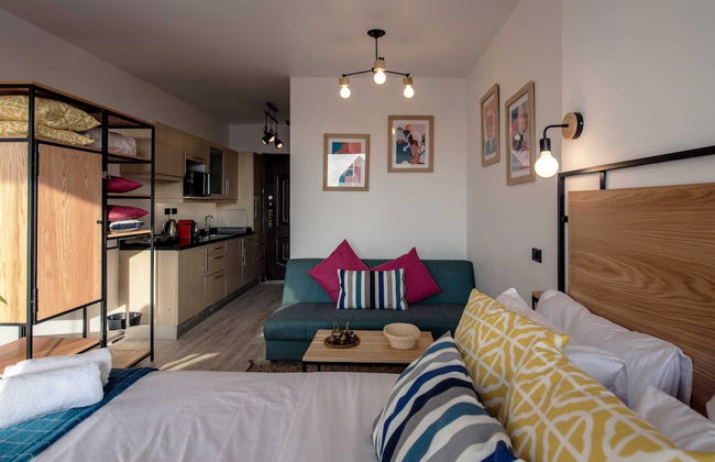 Jacuzzi Studio @ The Pyramids Free Airport Pickup - Foto 12