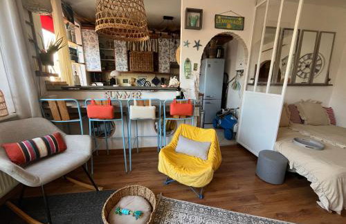 Boho Apartement am Hafen,mit Fahrradern - Foto 17