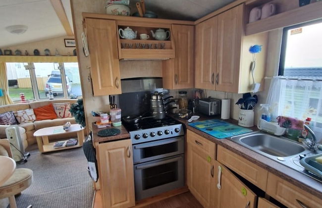 Lovley Sea Viev 2 Bedroom Caravan in Clarach Bay - Foto 4