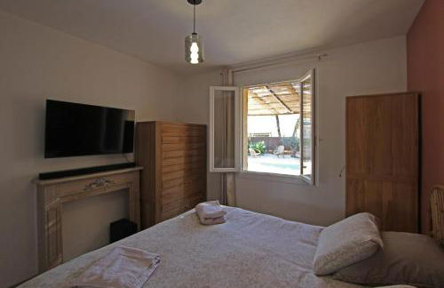 Havre de paix avec piscine & spa - proche Ventoux - Foto 8