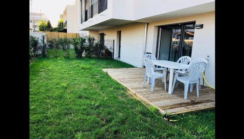 La Roseraie Toulousaine, parking à réserver, proche métro - Foto 2, Garden, Garden view