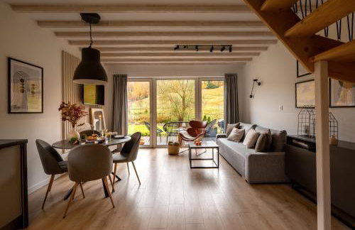 Hill & Chill Kudowa Zdrój - nowoczesne stodoły ze strefą SPA, balia, sauna - Foto 6