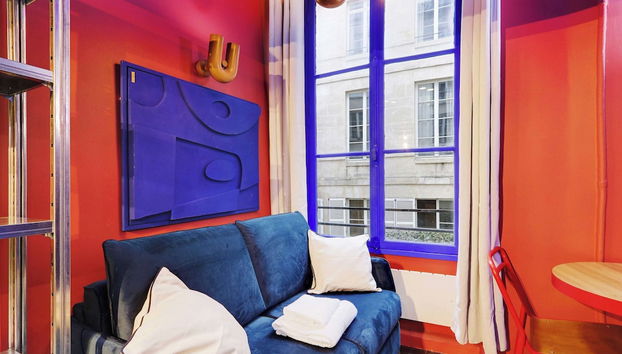 Cosy, Colourful Studio for 2 - Heart of "marais" - Foto 2, Imagen principal