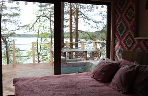 Domek Dziesiątka Borsk nad samym jeziorem - pierwsza linia - Foto 55