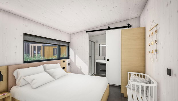 Lodge in Arcen by Recreational Lake - Foto 4, Habitación