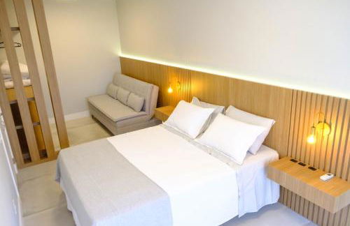 Essence Life Residence com Vista Mar, apartamento completo com 2 quartos em Condomínio Clube a 100 metros da Praia do Campeche, Florianópolis - Photo 36