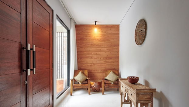 Zona de estar del vestíbulo