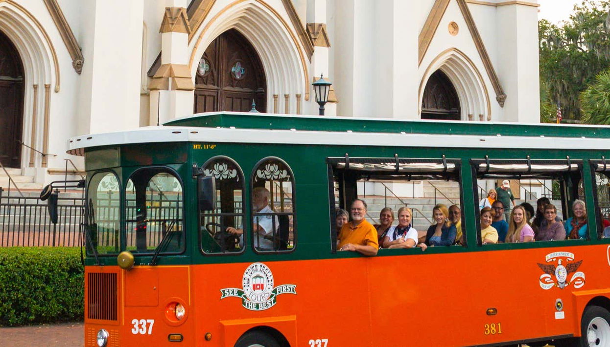 Trolebús turístico de Savannah