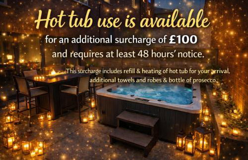 Stylish Leeds City Centre Retreat with Private Terrace & Hottub - Foto 22