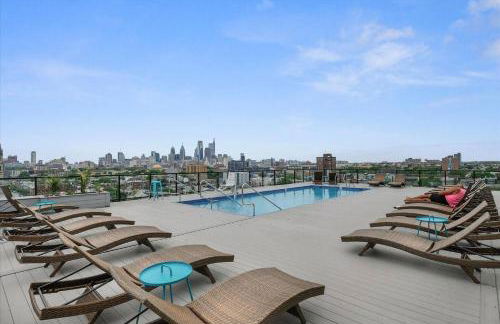 XL Studio - Chic Flat - Rooftop Pool & Gym - Foto 17