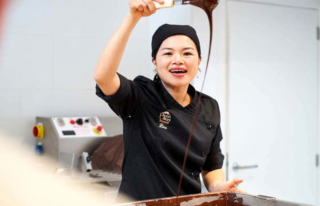 Entrada al Choco Story Bruselas - Foto 2