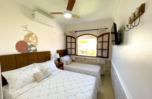 Recantos Pinheiros - Casa inteira, até 15 hóspedes - Piscina privativa, sinuca, ar condicionado e TVs nos 4 quartos - Condomínio Orla 500, lado praia - Unamar, Cabo Frio-RJ - Foto 37