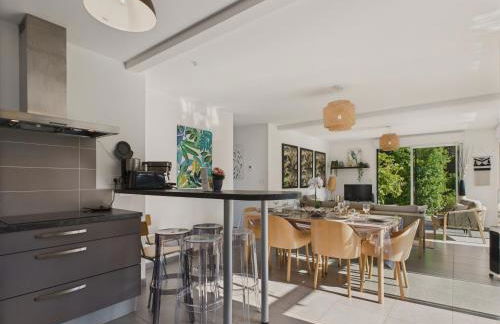 Piscine chauffée - 750m plage - 4 adultes - 4 enfants - Foto 11