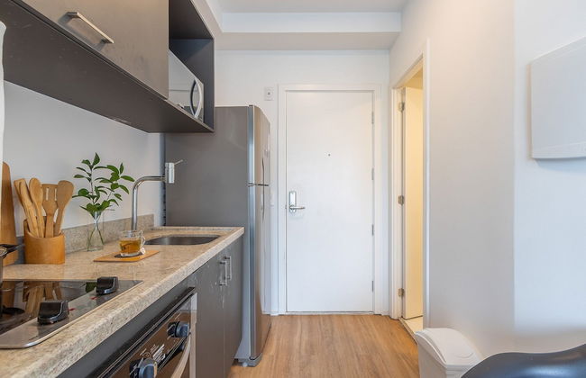 Setin Downtown Praca da Sé by Viva - Prédio completo com piscina perto de estação de metrô no Centro de São Paulo - Foto 56