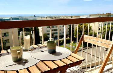 Joli 2 pièces - Proche aéroport - Terrasse vue mer - Foto 10