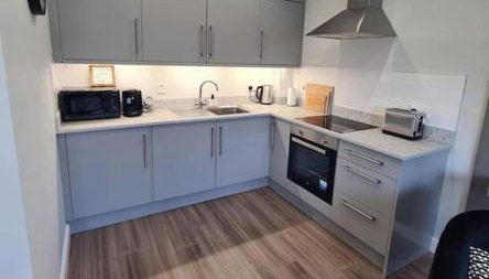 The Cove Apartment, Portstewart near Prom, Parking - Foto 5, stove, pet friendly, toaster, minibar
