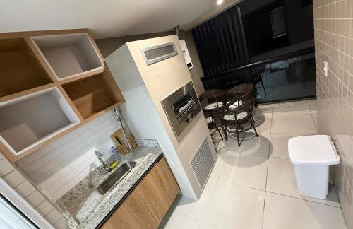 Apto de Luxo 400m Prainha-Piscina-churrasqueira-Ar-condicionado-Sand beach - Foto 13
