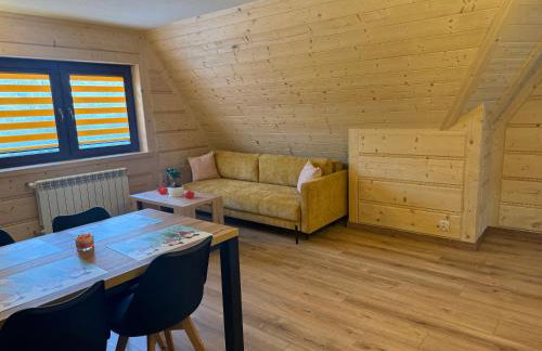 Apartament Chowańcówka z widokiem na góry typu studio obok stoków narciarskich i blisko basenów termalnych - Foto 8