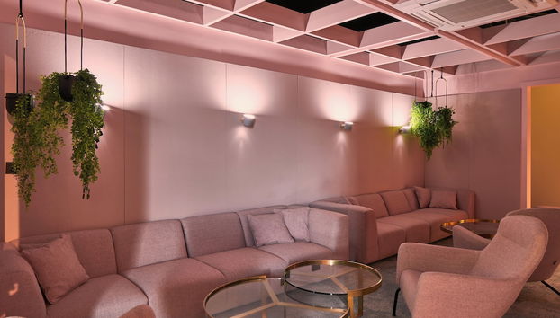 Sala de estar do lobby