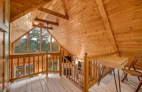 1 bedroom with a loft and hot tub cabin 45 minutes to Asheville - Foto 12