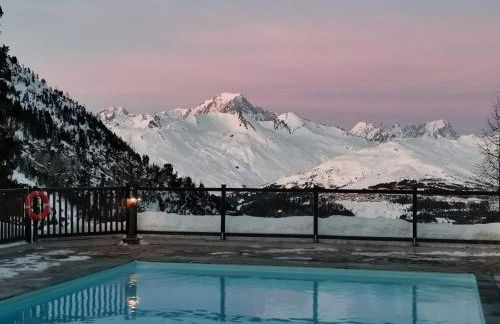 Appartement montagne spacieux, piscine, SPA à ARC 1950 - Foto 11