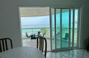 Apt com vista para o mar e churrasqueira - Foto 4