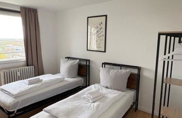 Monteurs Wohnung über den Dächern der Stadt - Foto 32