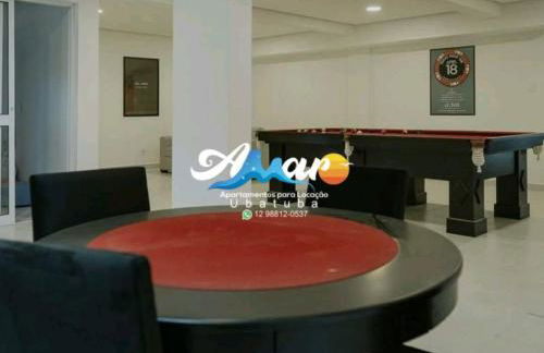 Jardim das Palmeiras II Home Resort JP2 Ubatuba - Apartamento com 2 Dorms, 1 Suíte, Condomínio com Piscina Adulto e Infantil, Jacuzzi Aquecida,Sauna, Churrasqueira, Academia, Salão de Jogos e Playground - Foto 11