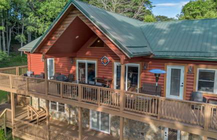 Mountain Views - Firepit - Gas Fireplace - Sleeps 15 - Foto 44