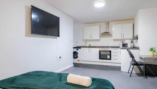 Modern Derby Studio - Sleeps 4, Close to Amenities & Parking - Foto 5