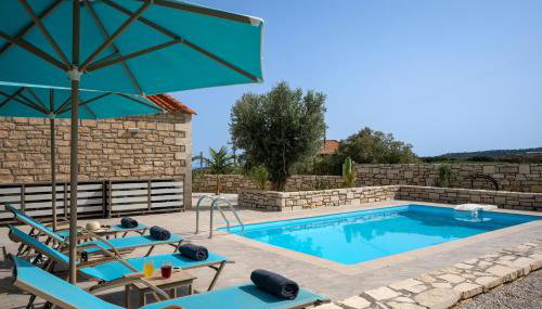 Villa Vasiliki Private Pool - Foto 2, sunbed