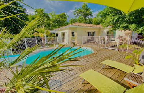 Villa Bassin d Arcachon 7pers piscine chauffée - Foto 7