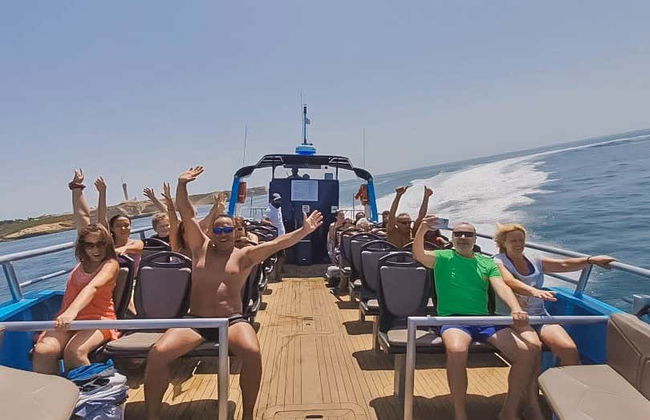 Balade en bateau aux grottes de Benagil + Observation de dauphins - Photo 9