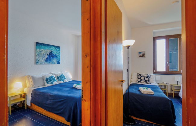 La Lampara Sea View Terrace Apartment With AC - Foto 3