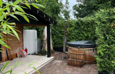 Caban Y Tan Dderwen with private Wood Fired Hot Tub - Foto 31