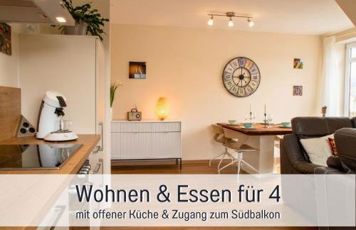 Dahem-Apartments - ruhig Parkplatz Rhein Main Gebiet gut erreichbar - 3 Apartments - barrierefrei mit Garten und Hund auf Anfrage -- 2 SZ Maisonette mit Balkon, -- 2 SZ mit Balkon - Foto 50