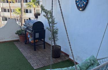 Apartamento en Mijas con Terraza, capacidad para 5 personas con piscina de temporada - Foto 9