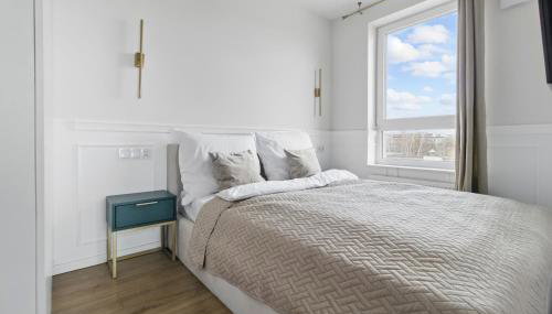 Nowoczesny apartament z balkonem i widokiem na miasto - Foto 5