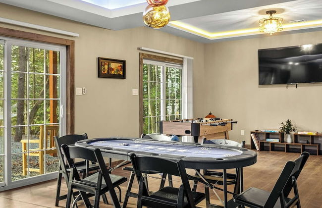 Lakeview Sunset Heaven Waterfront Escape + Private Dock Firepit + Game Room New Construction - Photo 68