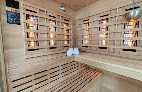 ApartZ - Celle Altstadt - bis 9 Personen Ideal für Familien und Gruppen, 3 SZ, 2 Bäder, Infrarotsauna, inklusive Parkplatz, Dachterrasse - Photo 17