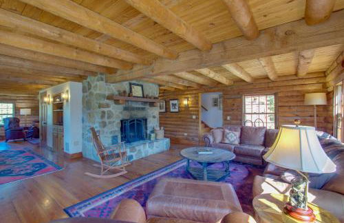 Cozy Log Cabin Getaway with Fire Pit and 3 Acres! - Photo 2