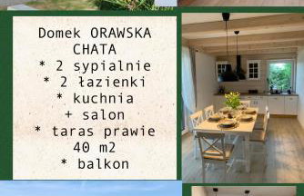ORAWSKA CHATA domek z balią pod Babią Górą - Foto 29