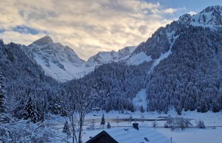 Apt A04 terrasse, village et ski à pied avec sauna, fitness et tennis - Photo 14