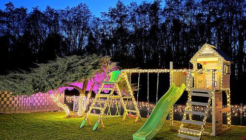 Familienfreundliche Ferienwohnung mit Garten & Spielplatz nahe Nürnberg Playmobil FunPark - Foto 1, Garden, Garden view