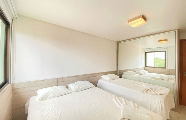 Flats à beira-mar no Carneiros Beach Resort - Foto 46