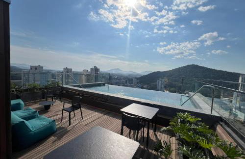 Loft de Luxo "Novo" no Coração de Blumenau a 10min a Pé da Vila Germânica - Foto 44