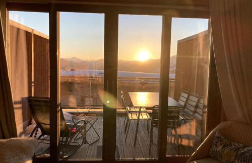 Luxurious duplex for 4-7p with large terrace and pool in ski-in ski-out 5 star residence at Les Arcs - Foto 2