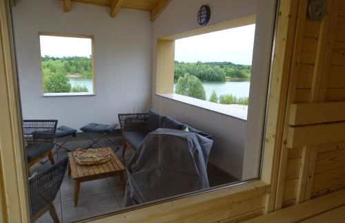 Feriendomizil am Störmthaler See, Lagovida, Leipziger Neuseenland, Großpösna, Privatstrand - Foto 10